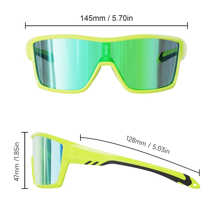 KUJDS 2152Y134 Multi-Function Sport Sunglasses