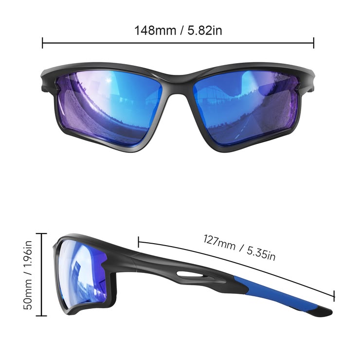 KUJDS 2006Y030 Multi-Function Sport Sunglasses