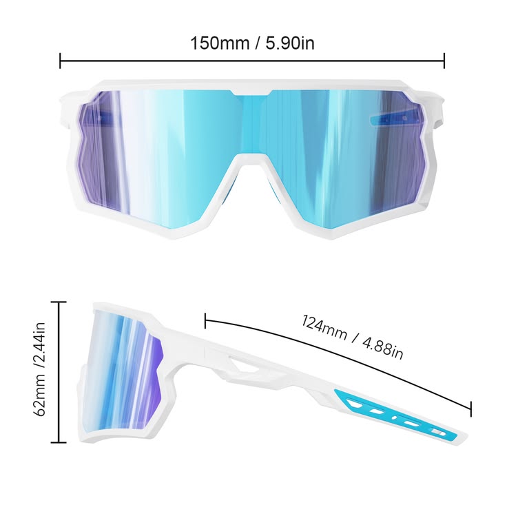 KUJDS 2154Y136 Multi-Function Sport Sunglasses