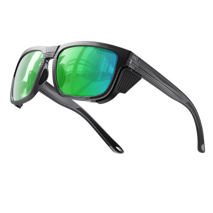 KM-Y361F Side Shield Windproof Polarized Sunglasses
