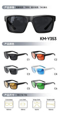 KM-Y353 Side Shield Polarized Sunglasses